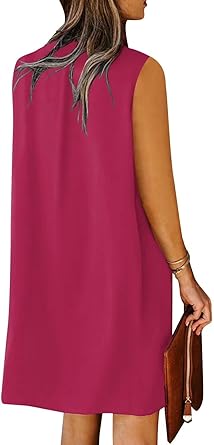 2025 Summer Dresses for Women Sleeveless Beach Floral Tshirt Sundress Casual Tank Dress S-2XL
